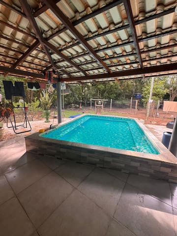 Entire home with 4 bedrooms in Pirenópolis - Chácara recanto feliz