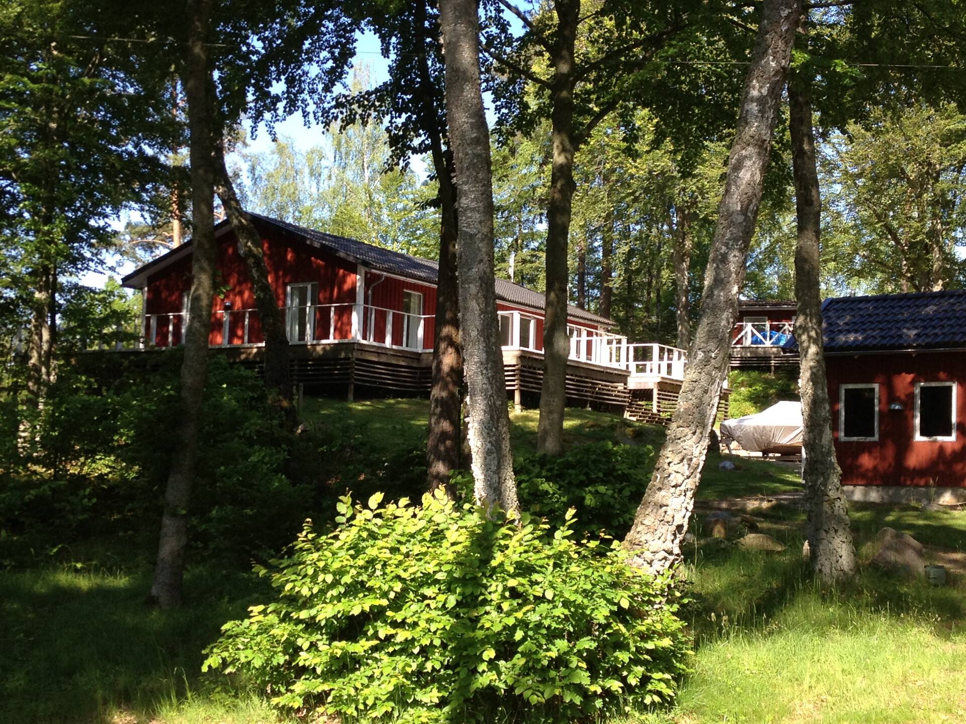 Country house on the lake