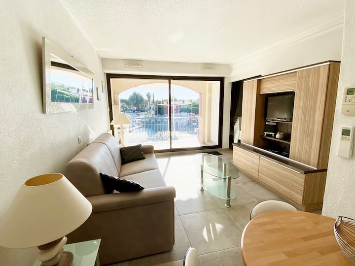Appartement Vue Canaux - Grimaud