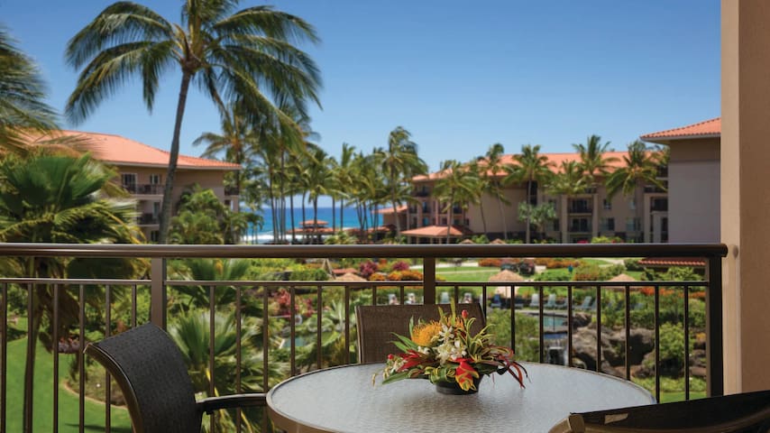 Marriott’s Waiohai Beach Club 2 BR on the beach