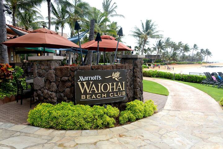 Marriott’s Waiohai Beach Club 2 BR on the beach gallery image 2