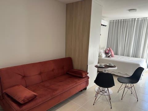 Top Airbnb: Modern Flat with Pool and Ponta Negra a Short Walk Away em Natal