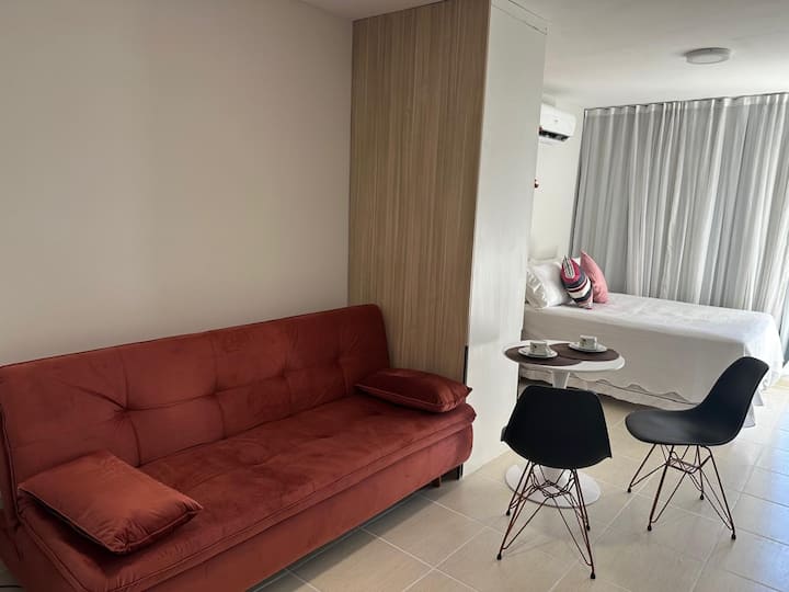 Flat Moderno C/ Piscina E Curta Ponta Negra A Pé - Natal