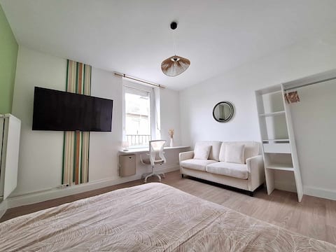 Elodie - Cozy 4 pers' - Station - Wifi - 3 beds