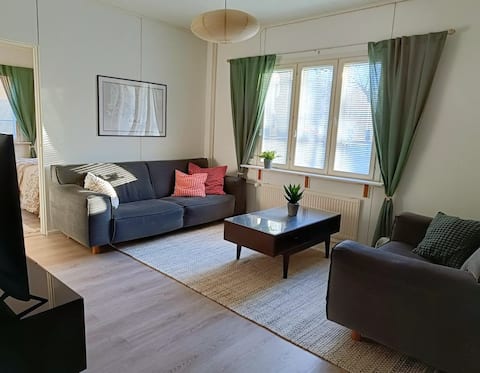 Successful Airbnb property: Two-room apartment in beautiful Puu-Raksila in Keskusta