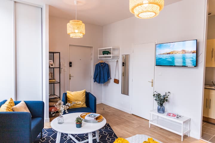 Studio L'inattendu - Cosy & Design En Centre-ville - Mervent