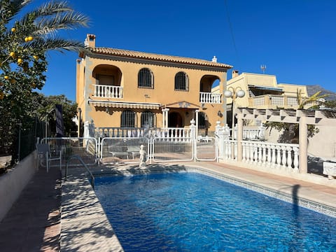 Large villa with private pool