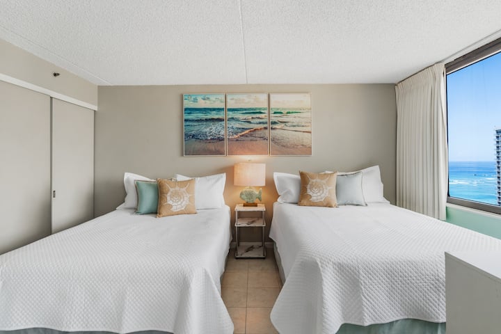 Ocean View Waikiki Suite! Pool, Parking! Wb3508t1 - Kuilei Cliffs Beach Park