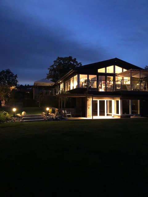Lakefront view