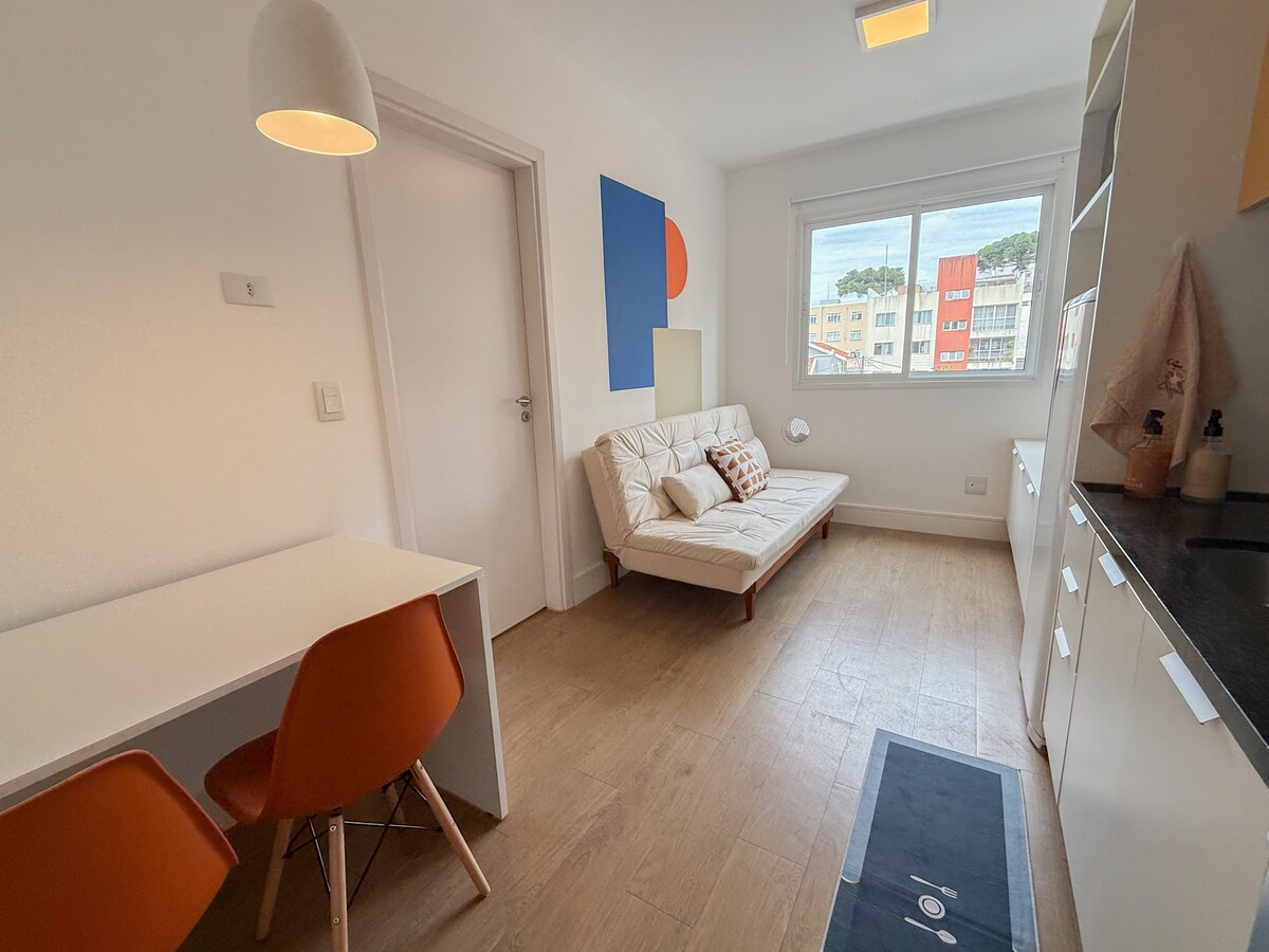 Top Airbnb: Ape Tina III | Complete, Central with Gym. em Rebouças