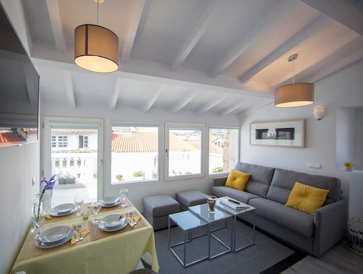 Bolboretaapartments - ÁTico Con Terraza Panorámica - Santiago de Compostela