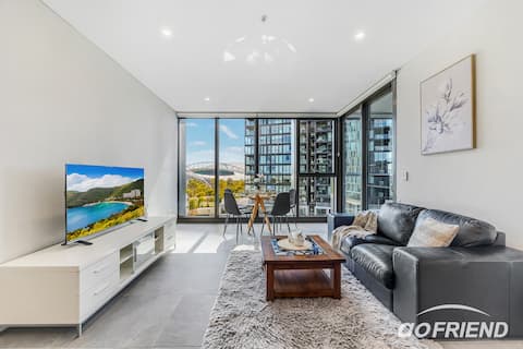 Top Airbnb: New 2BR Apartment in Olympic Park Near Stadium in Lidcombe