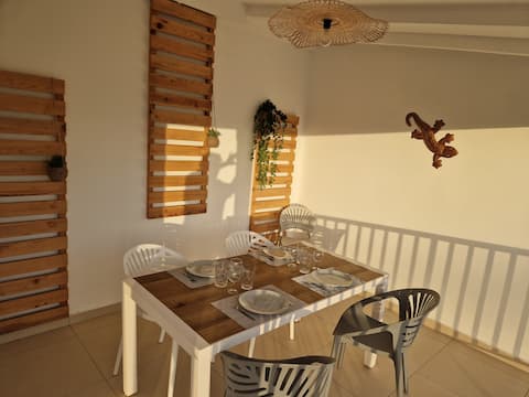 Apartment 5 in the center of Gosier