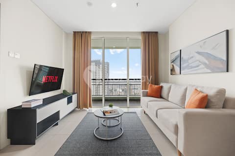 Mivra by Kozystay | 3BR | Connect to Mall | Grogol