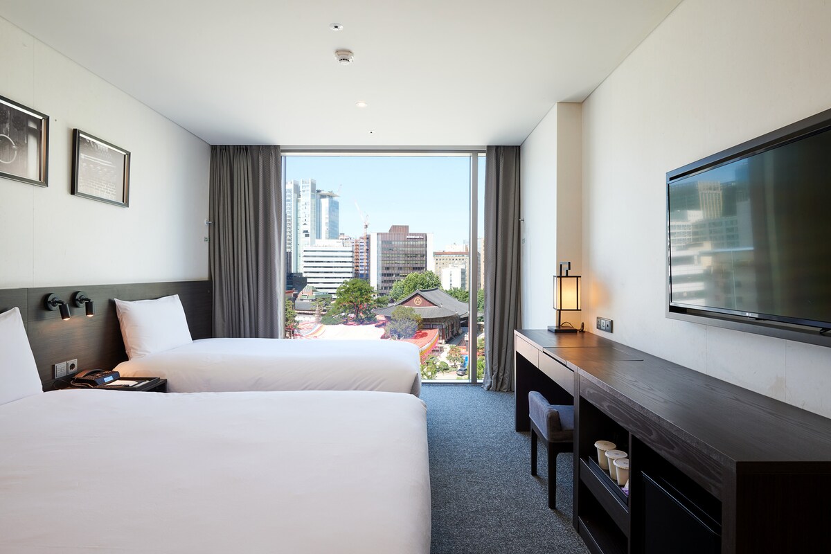 나인트리 호텔 인사동, 안국역 5분, 인사동,조계사,경복궁 도보 이용 가능, 패밀리 트윈 - 서울의 아파트 호텔에서 살아보기, 서울,  한국 - 에어비앤비