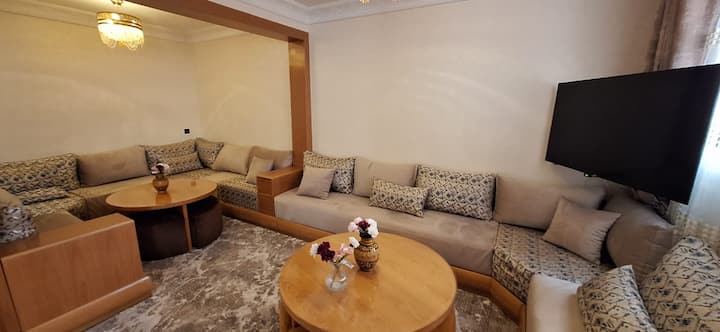 Agréable Villa Avec Beau Patio Ensoleillé - Agadir