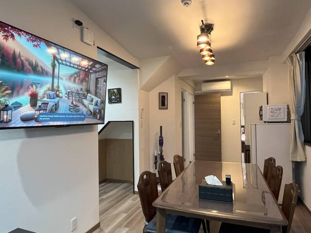 浅草寺まで徒歩８分の広くて静かな民泊（最大8名宿泊可能）