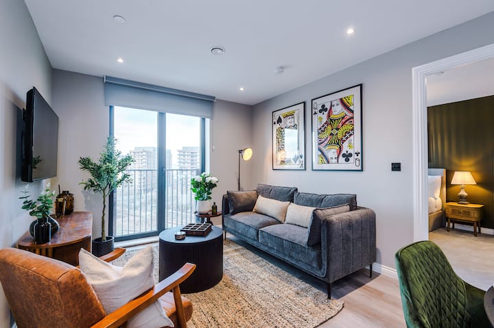Designer Leeds City Flat With Free Parking - Leeds