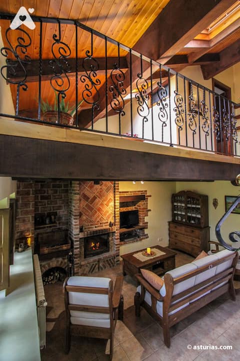 Anuncio de Airbnb popular: Rural House in Asturias en Oviedo