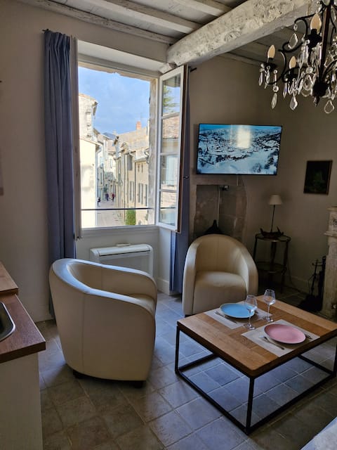 Successful Airbnb property: Serenity and comfort in the center of Uzès - Studio in Uzès