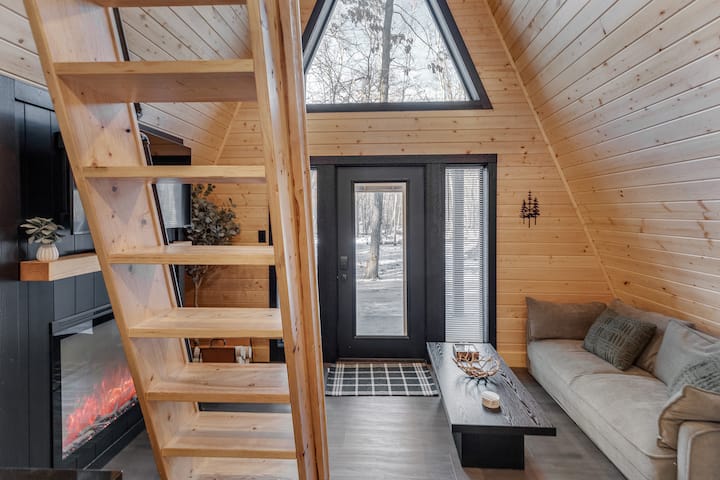 A Frame-sauna-cold Plunge-fire Pit-seclusion - Brainerd, MN
