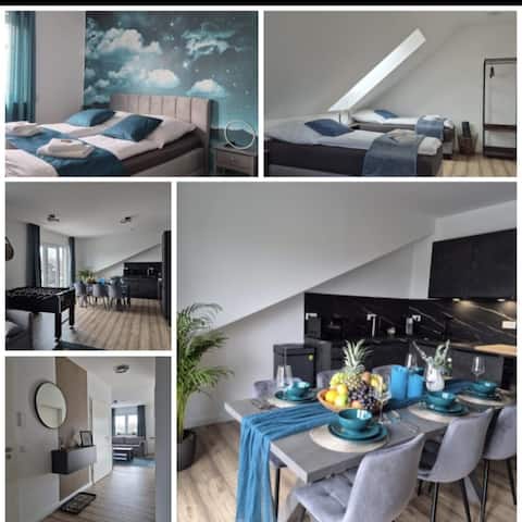 Luxury suite, quiet and comfortable, TV-75, balcony, grill
