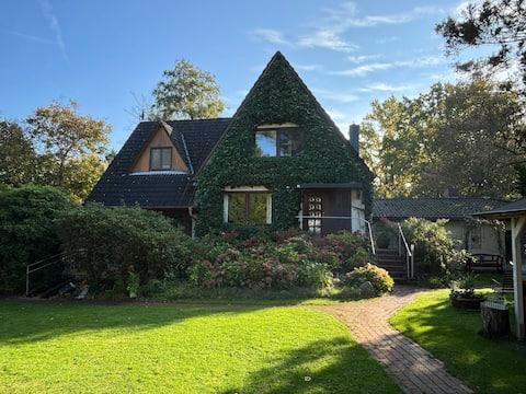 Beautiful house with large garden