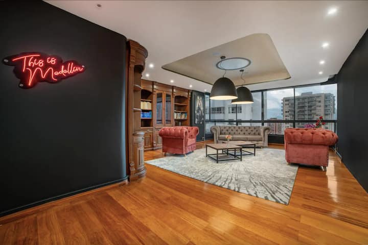 Luxury Penthouse Near Provenza And Heated Pool - Medellín