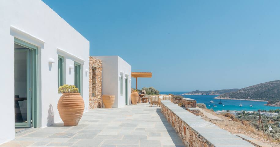 Villa Dione Platys Gialos Beach
