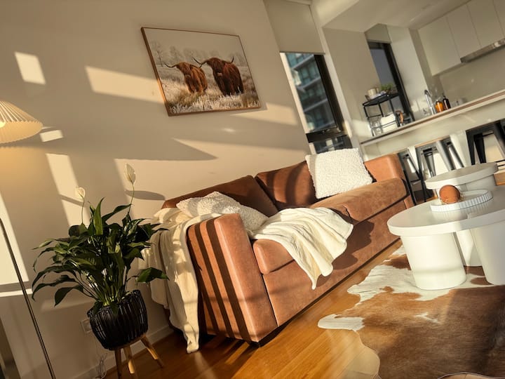 Luxury Stay 2bedroom City View, Free Parking - Brisbane