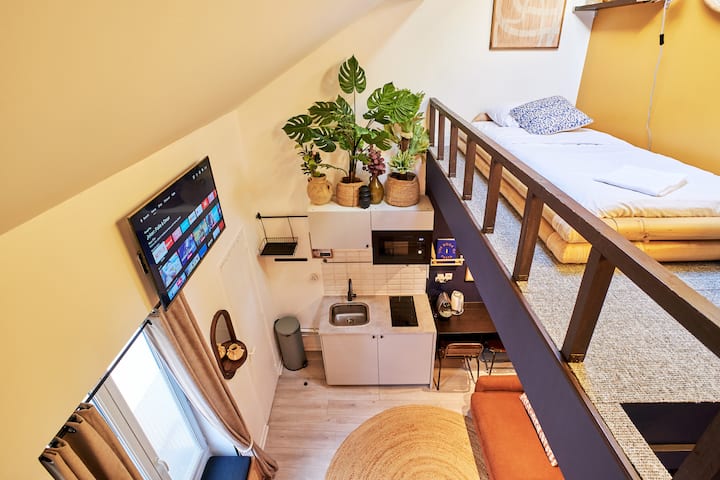 New - Small Duplex Butte Aux Cailles I - 5th arrondissement (district)