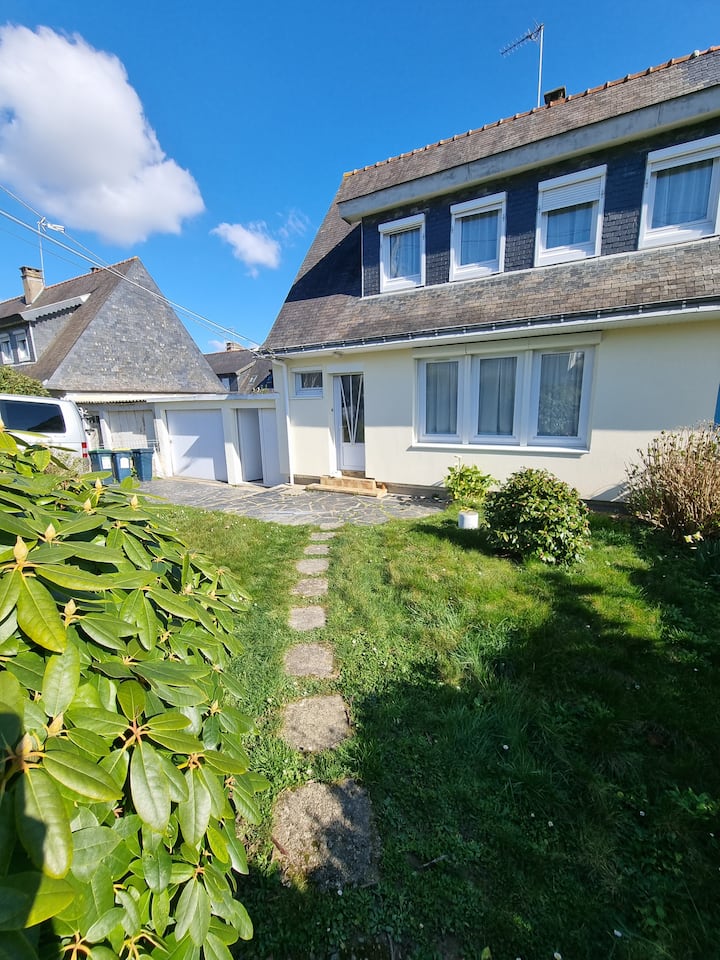 Maison Proche Plages Et Ville - Larmor-Plage