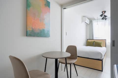 7-minute walk from the nearest station! /1 train to Shinjuku Station/Fully furnished with appliances