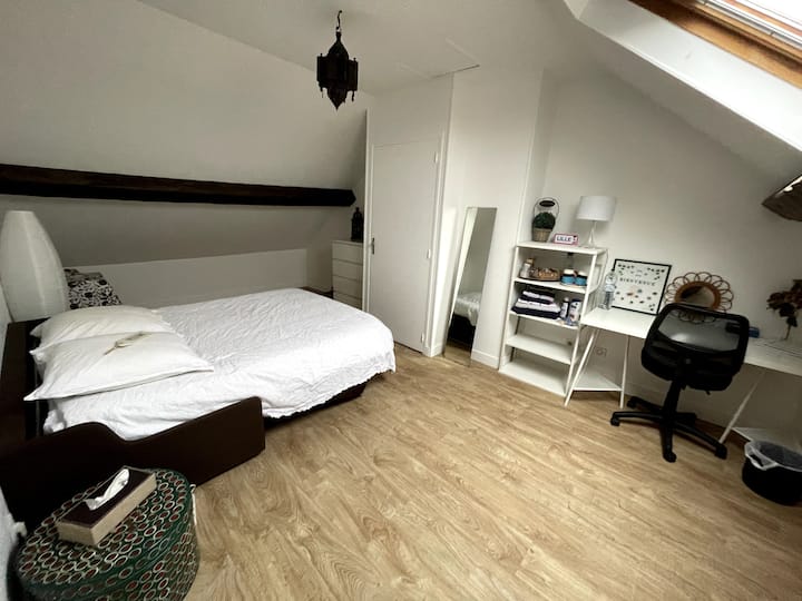 Chambre Centre Calme Sdd/wc Dans Maison De Famille - Lila