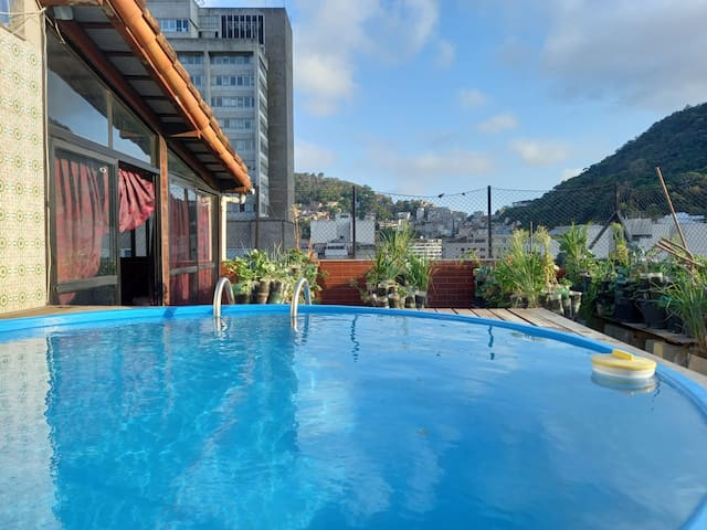 Cobertura com piscina Botafogo