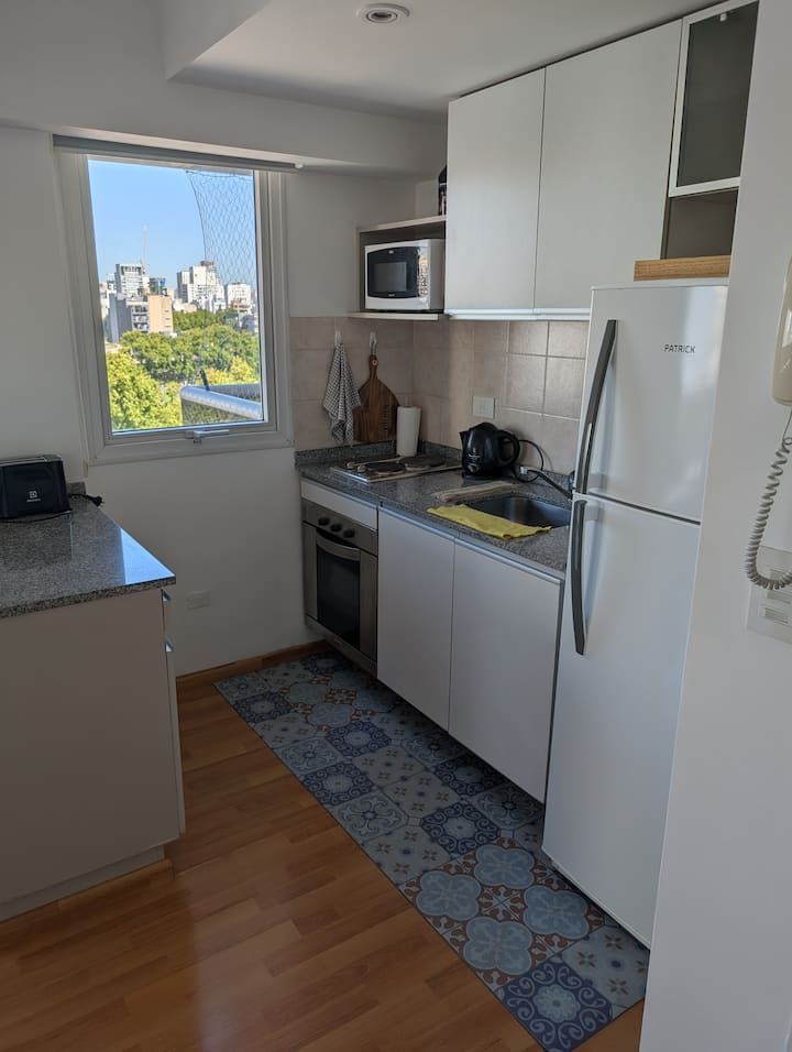 Loft de 1 quarto com varanda em Palermo Hollywood