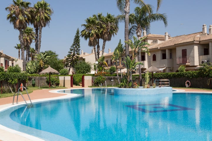 Oasis 5 Rooms Playa Piscina Parking - Rota