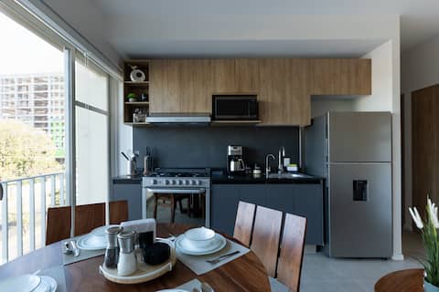 Popular Airbnb listing: Apartment 205 We Solares Zona Real in Zapopan