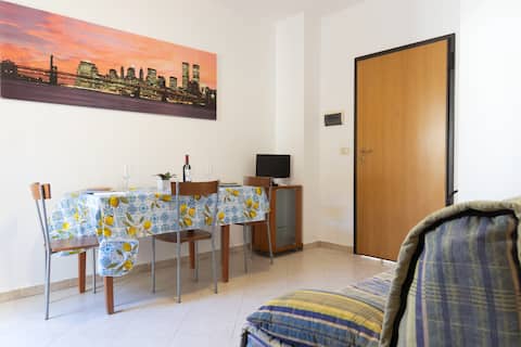 Relax 100m from the Sea – Garden/Air Conditioning