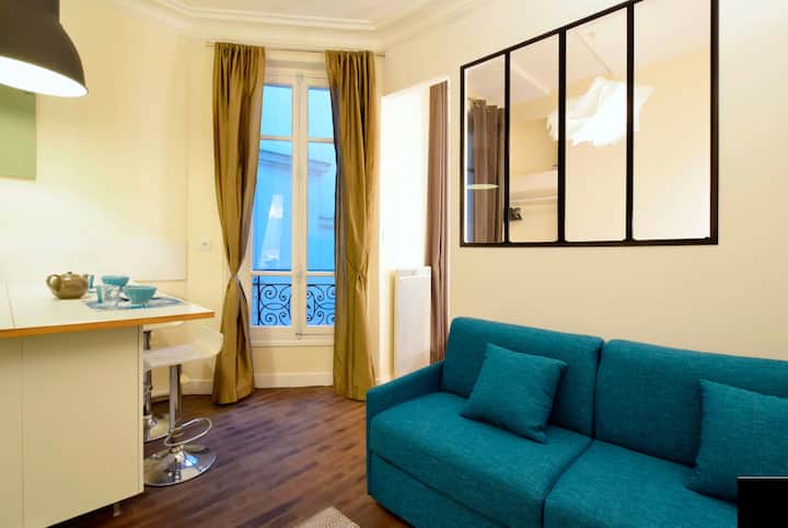 Grand Studio Calme - Quartier Montorgueil - Paris