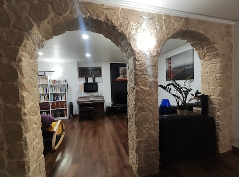 Warm house in the historic city center.