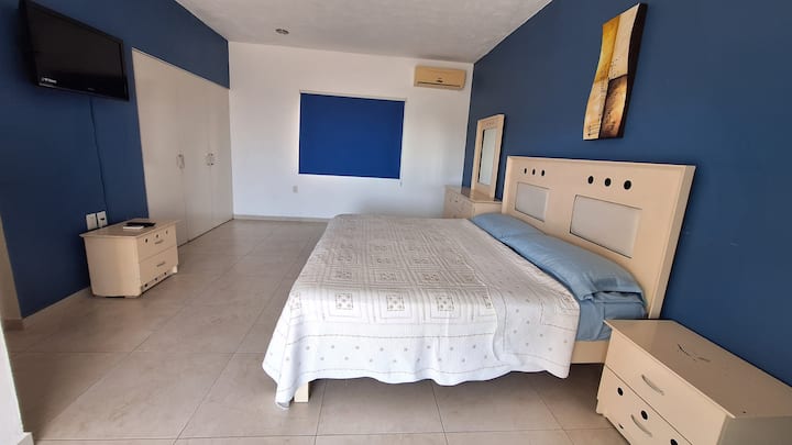 Recamara 2, cama queen size