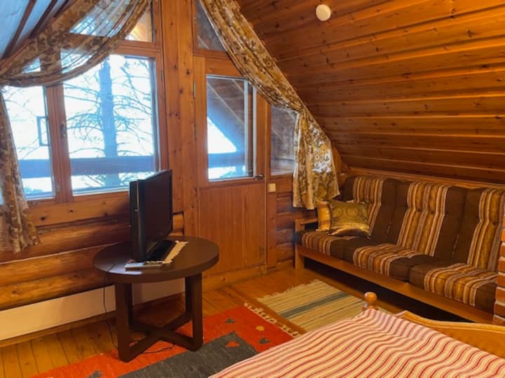 Hirsimökki Ison Järven Rannalla - Lieksa