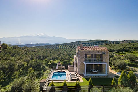 Dimokritos Villa III, with 35m² Private Pool & BBQ