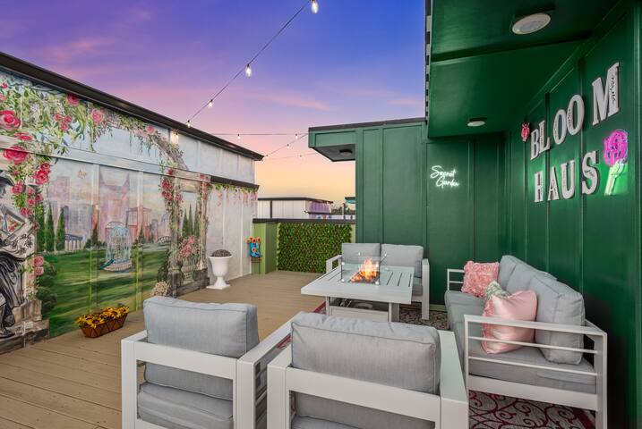 Downtown Nashville 3mi | 2 Homes | Rooftop Luxe
