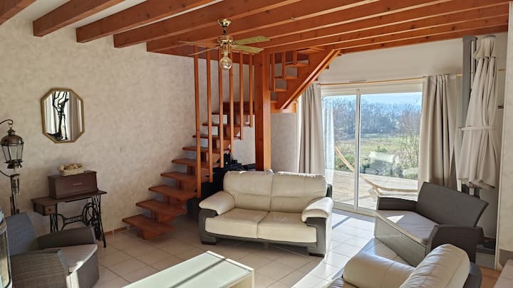 Maison Lumineuse Avec Belle Vue - Salies-de-Béarn