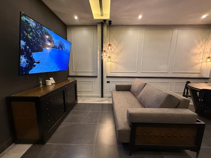 09 Apt With King Bed And Kitchen In Barrio Antiguo - Monterrey