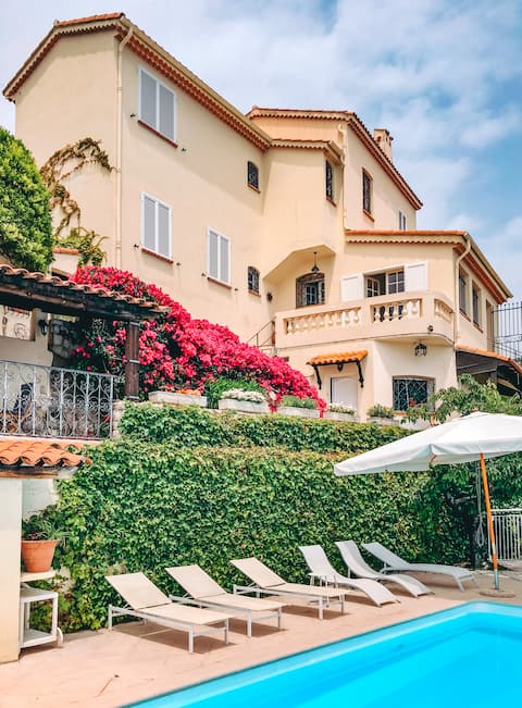 Villa with pool/AC near the Principality of Monaco