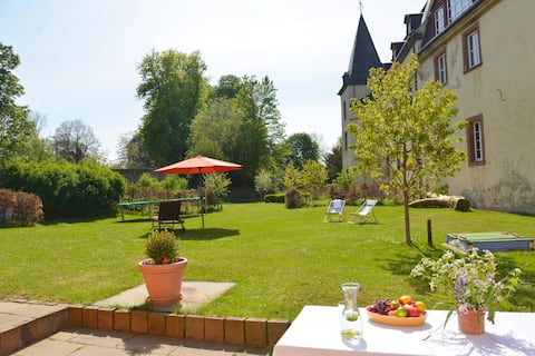 La Maison in the garden of Schloss Schmidtheim