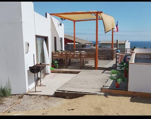 Guanaqueros House for 8 people